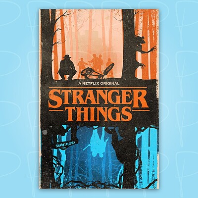 پوستر | فوتوکارت: Stranger Things