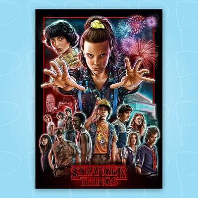 پوستر | فوتوکارت: Stranger Things