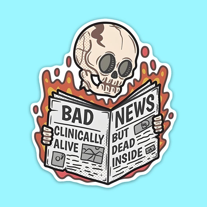 استیکر | Bad News