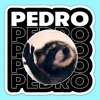 استیکر | Pedro