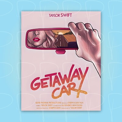 پوستر | فوتوکارت:  تیلور سوییفت Getaway Car