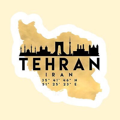 استیکر | TEHRAN