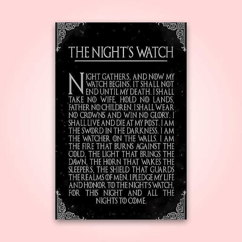 پوستر | the night's watch