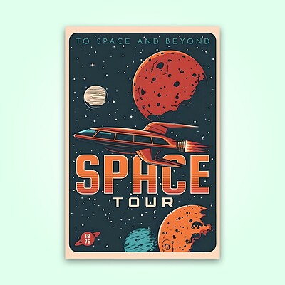 پوستر  | Space Tour