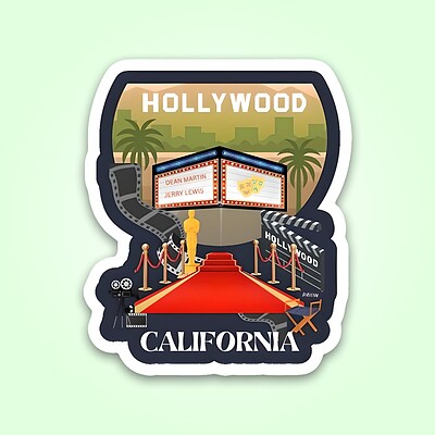 استیکر | Hollywood