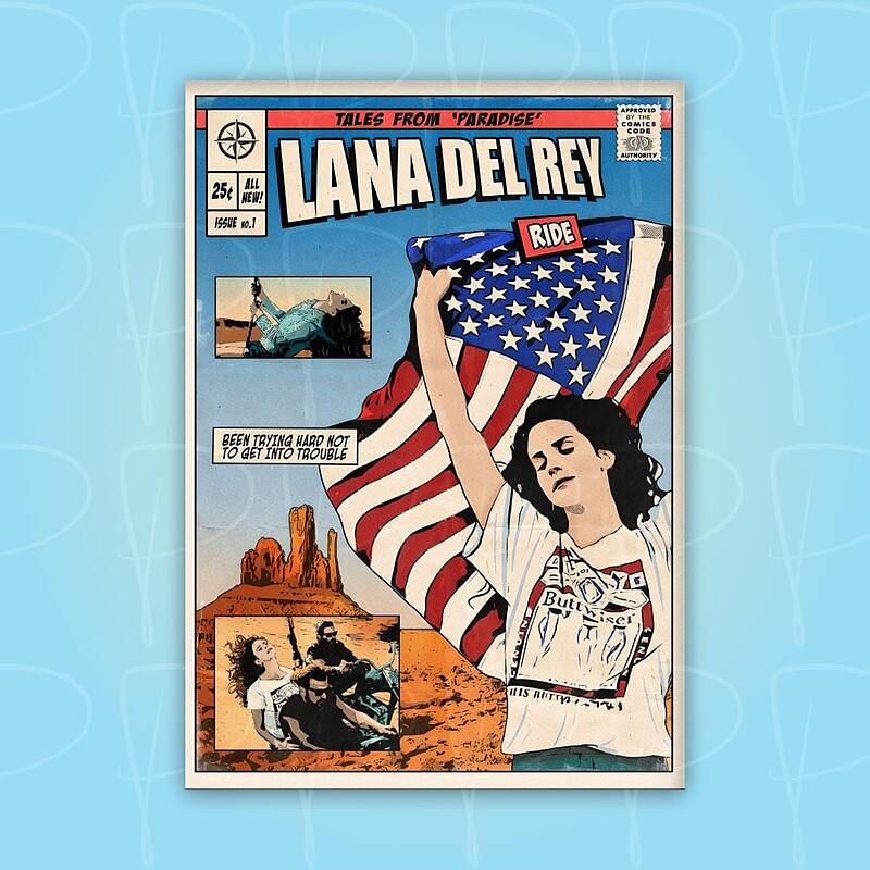 پوستر | فوتوکارت: Lana Del Rey