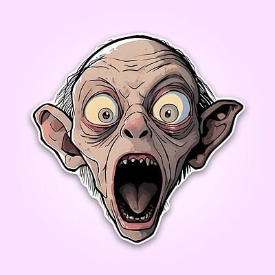 استیکر | Smeagol