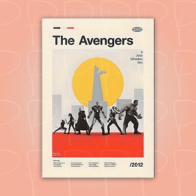 پوستر | فوتوکارت: The Avengers