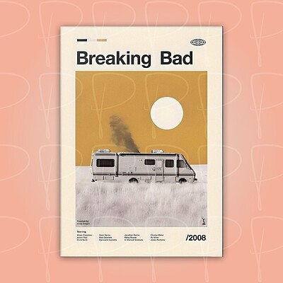 پوستر | فوتوکارت: Breaking Bad