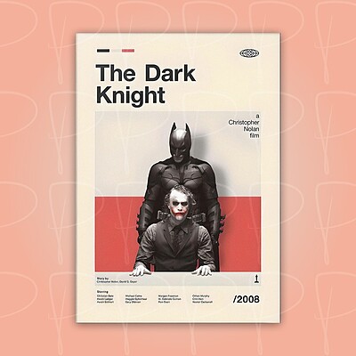 پوستر | فوتوکارت: The Dark Knight