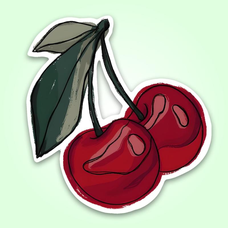 استیکر | گیلاس