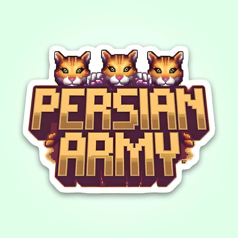 استیکر | persian army