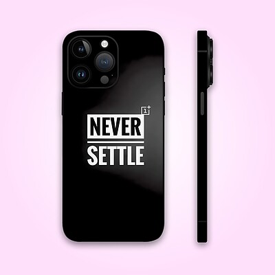 اسکین |  never settle