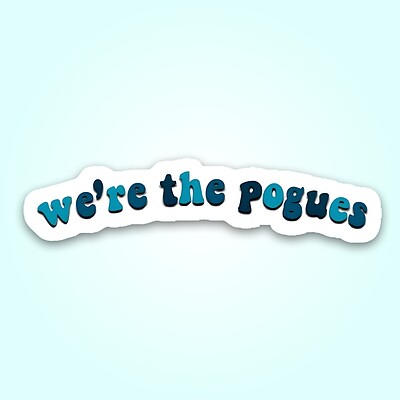 استیکر  |‌ we're the Pogues