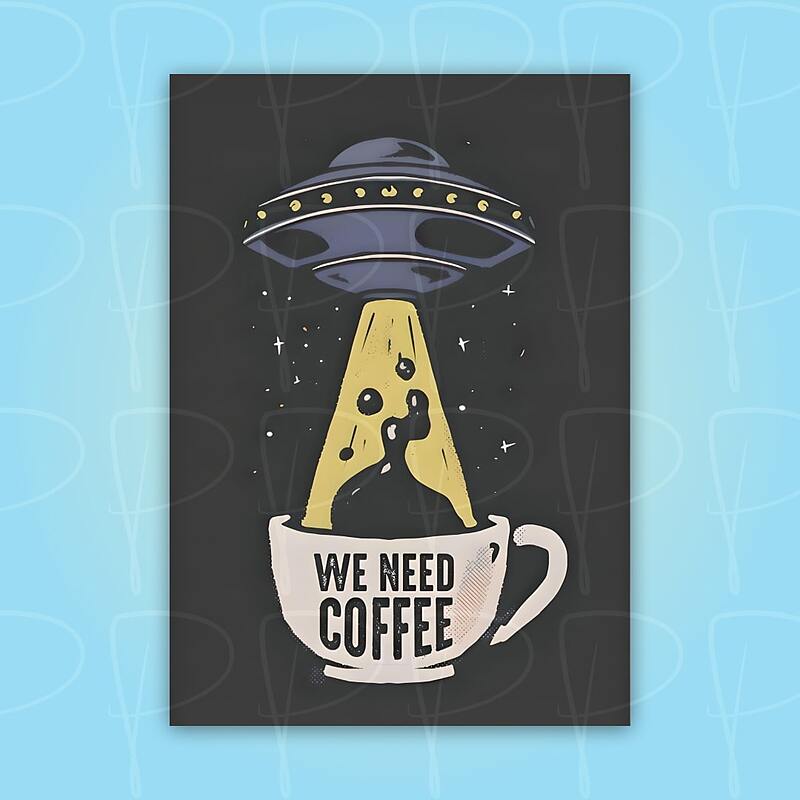 پوستر | فوتوکارت: We Need Coffee