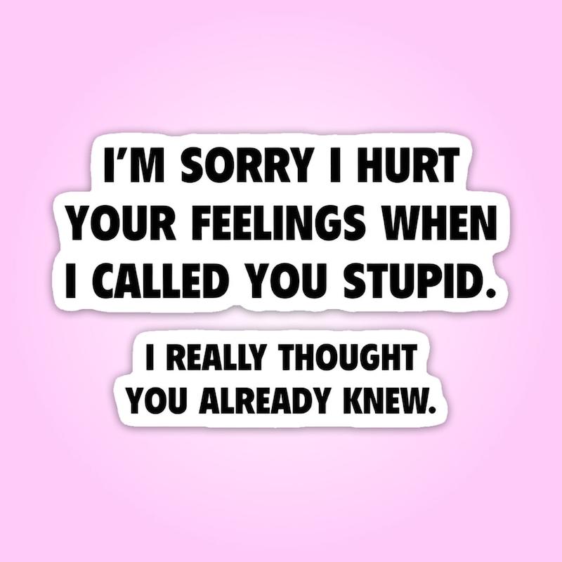 استیکر | فک کردم همین الانم میدونی آخه!