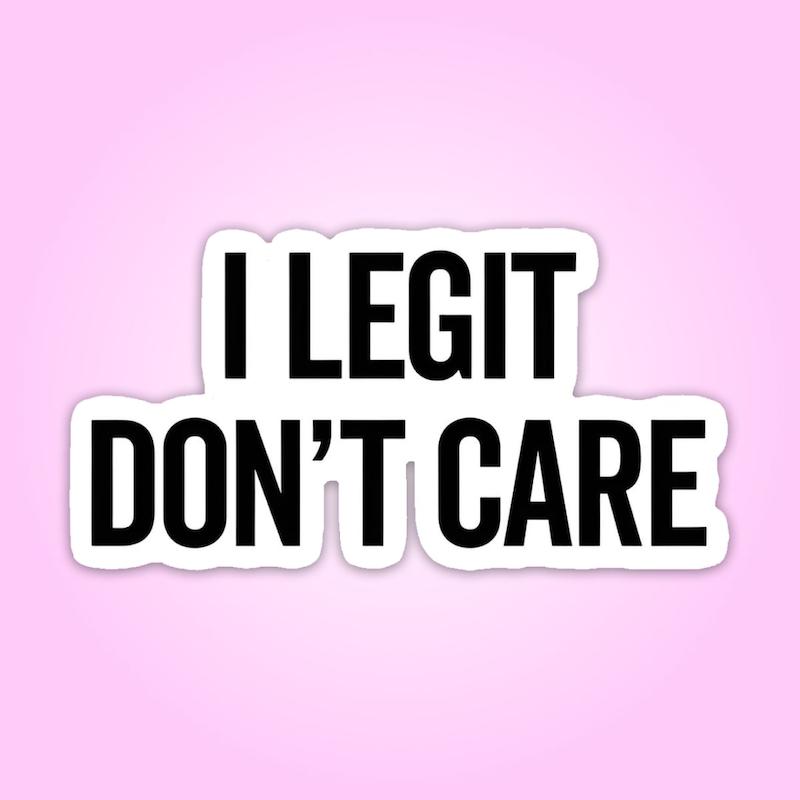 استیکر | من میتونم که اهمیت ندم