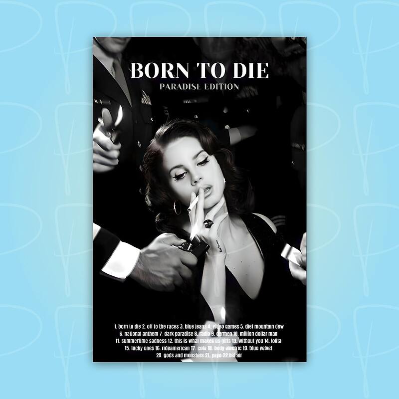 پوستر | Lana Del Rey - born to die