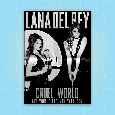 پوستر | Lana Del Rey - Cruel World