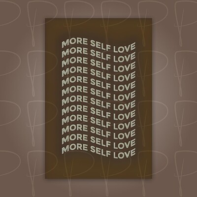 پوستر | More self love