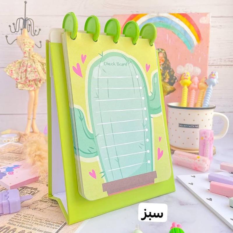 چک برد دکمه ای فانتزی طرح ۱