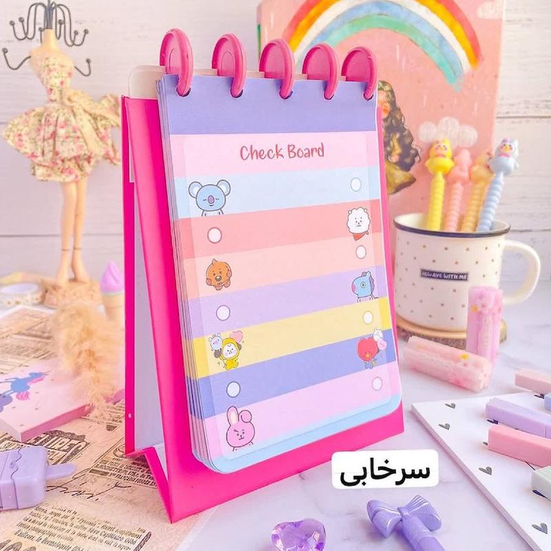 چک برد دکمه ای فانتزی طرح ۴