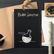 دفتر بولت ژورنال نقطه ای جلد سخت طلاکوب طرح ۴