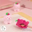 تراش سیلیکونی Kuki طرح خرس و توت فرنگی
