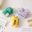 تراش سیلیکونی پاک کن دار طرح دایناسور