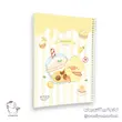 دفتر خط دار مجلد ۴۰ برگ summer طرح ۴