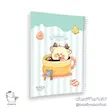 دفتر خط دار مجلد ۴۰ برگ summer طرح ۲