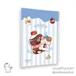 دفتر خط دار مجلد ۴۰ برگ summer طرح ۷