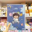 دفتر خط دار مجلد 40 برگ داخل طرح‌ دار پیتیکو سری Jolly طرح 7