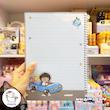دفتر خط دار مجلد 40 برگ داخل طرح‌ دار پیتیکو سری Jolly طرح 7