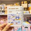 دفترچه دو قسمته داخل طرح‌دار bunny طرح ۶