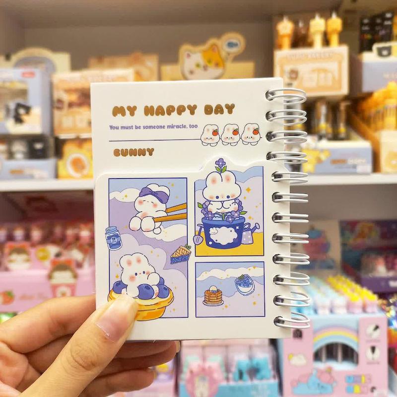 دفترچه دو قسمته داخل طرح‌دار bunny طرح ۶