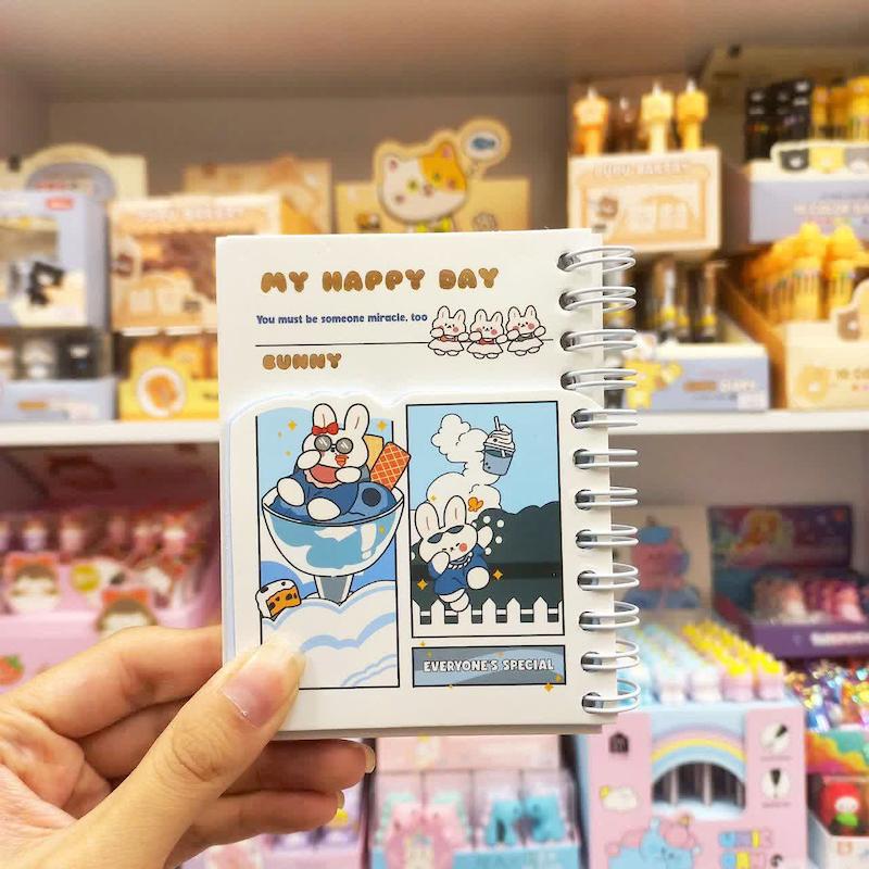دفترچه دو قسمته داخل طرح‌دار bunny طرح ۷