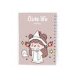 دفترچه یادداشت cute life طرح ۱