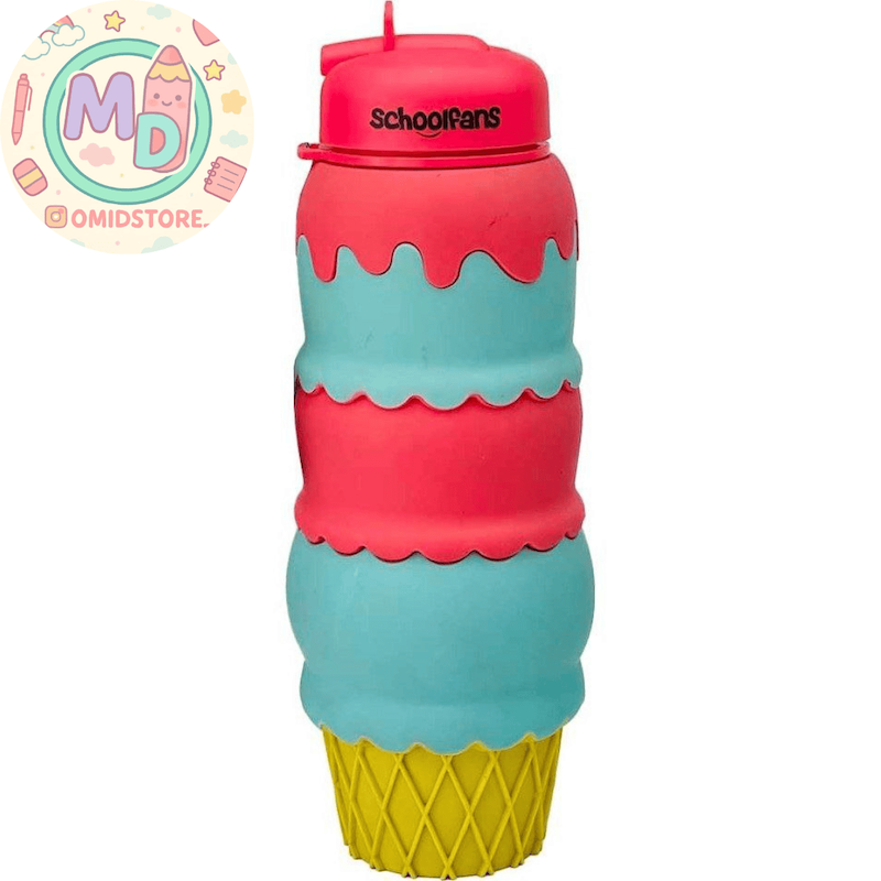 قمقمه سلیکونی بستنی بزرگ اسکول فنس