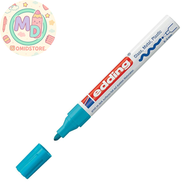 ماژیک آبی روشن ادینگ 750 edding