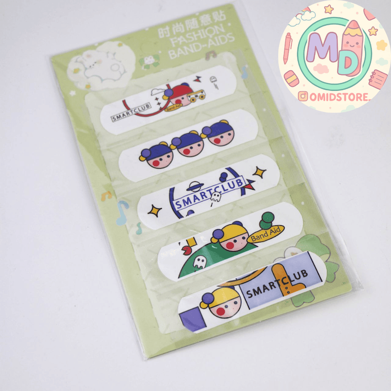 چسب زخم ۵ عددی فانتزی عمده - (بسته ۱۰۰ عددی)