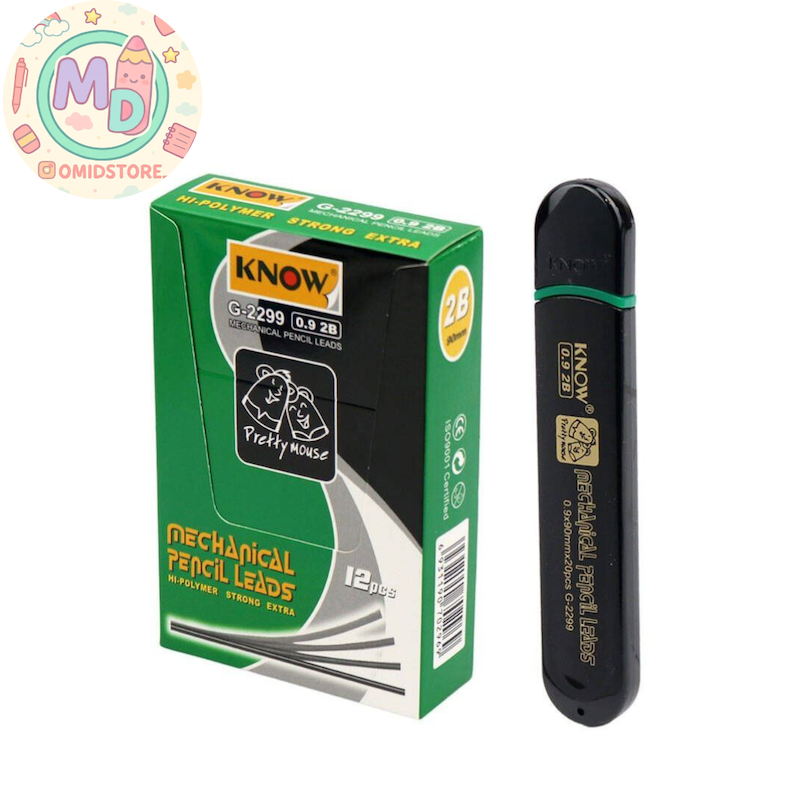 نوک اتود ۰،۷ نو (know) - عمده بسته 12 تایی