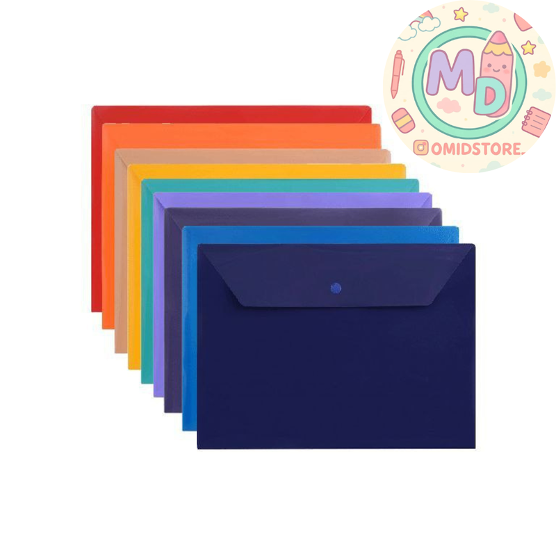 پوشه دکمه‌دار پاپکو