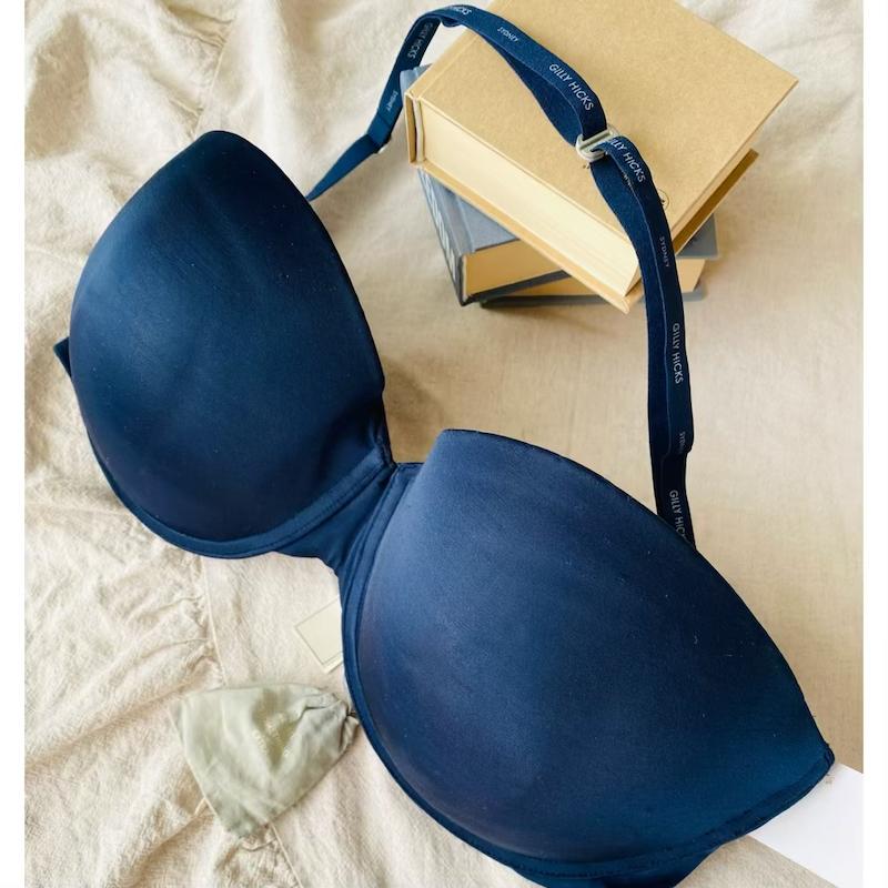 سوتين سورمه اى ساتنى