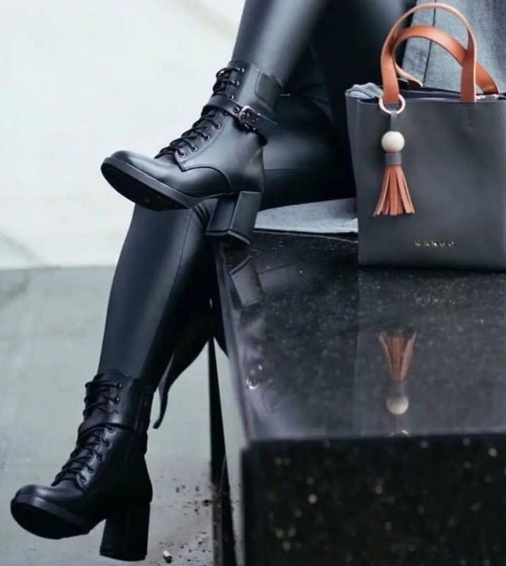 بوت زنانه کمربندی پاشنه دار کد ۶۹۹۱