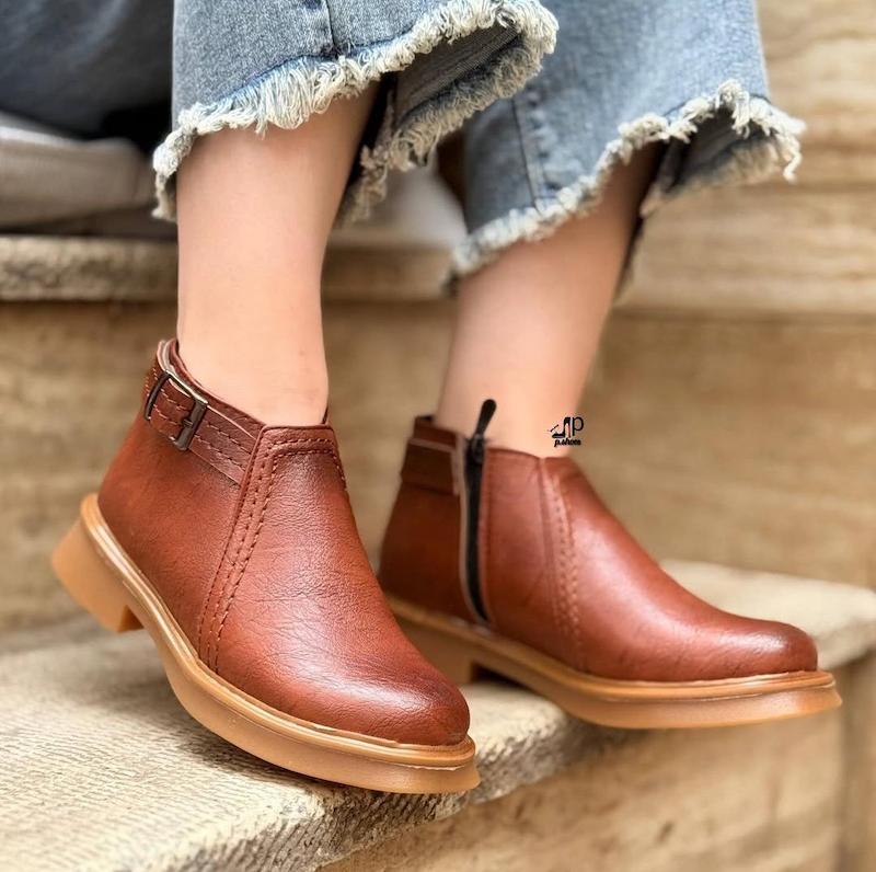 نیم بوت زنانه کمربندی مدل درنا کد ۷۶۸۹