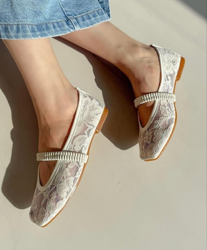 کفش بابت زنانه توری مجلسی عیدانه | سبک، راحت و شیک کد ۸۳۴