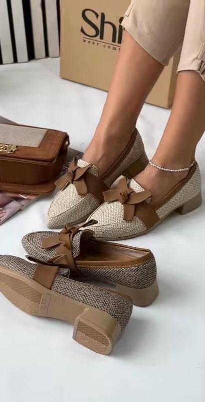 کالج زنانه کنفی پاپیونی | راحت، خوش‌پا و مناسب استفاده چهار فصل کد ۱۸۶۶