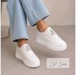 کتونی لژدار زارا زنانه | ۵ سانت | زیره EVA | عروسکی و ساده کد ۹۰۷۷