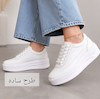 کتونی لژدار زارا زنانه | ۵ سانت | زیره EVA | عروسکی و ساده کد ۹۰۷۷